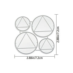 Elegant 3D Flower Ball Cutting Die for Crafts