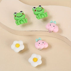 3 Pairs Clip-On Earrings Set for Kids, Teens, Women