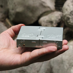 Portable Solid Alcohol Stove for Outdoor Cooking