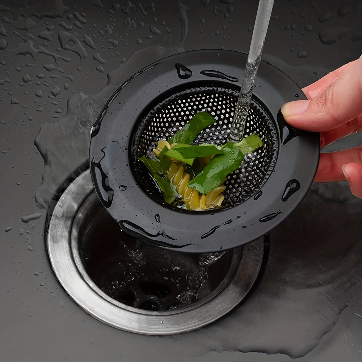 Stainless Steel Kitchen Sink Strainer - Dishwasher Safe