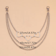Punk Layered Chain Pants Chain For Men