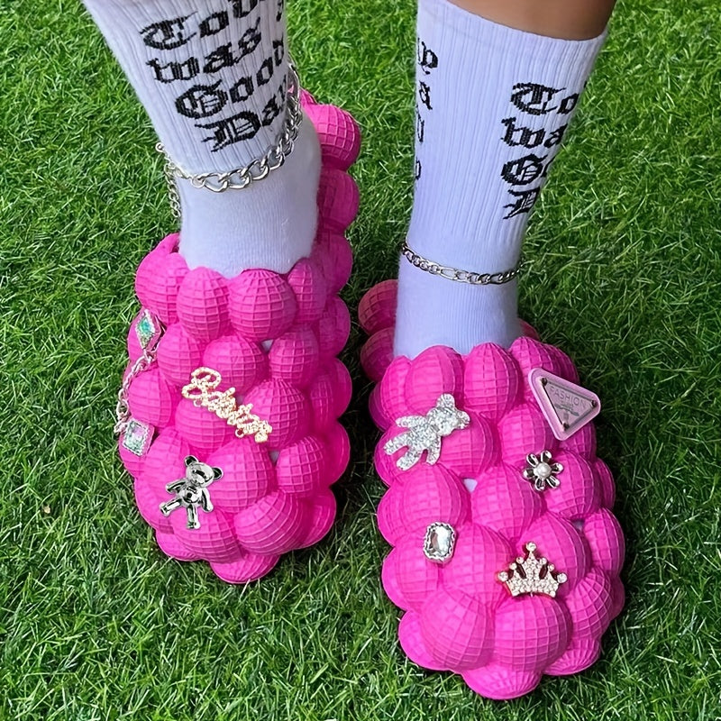 Fashionable Bubble Slippers Waterproof Non Slip Beach Slippers