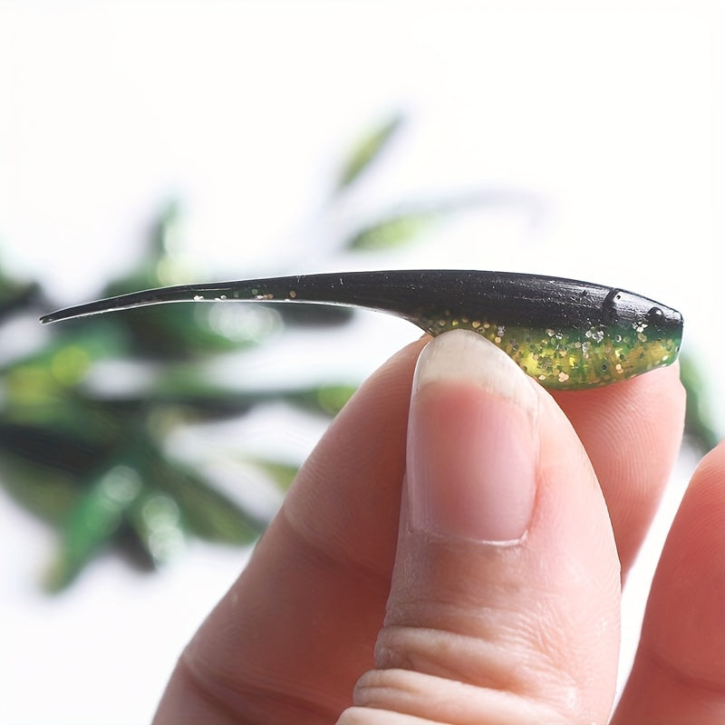 10pcs Small Tadpole Bionic Soft Bait 0.7g for Perch Bass Fishing