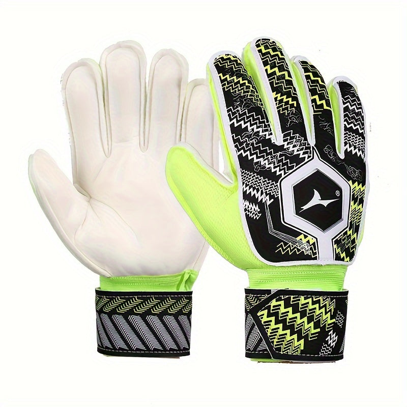 Anti Slip Soccer Goalkeeper Gloves Thickened Latex Football Goalkeeper Gloves