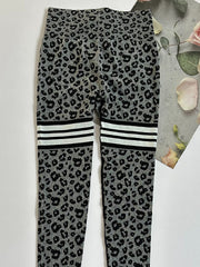 Leopard Print High Waist Yoga Pants Butt Lifting Slimming Leggings