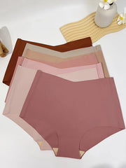 7pcs Multicolor Briefs High Waist Panties Women's Underwear