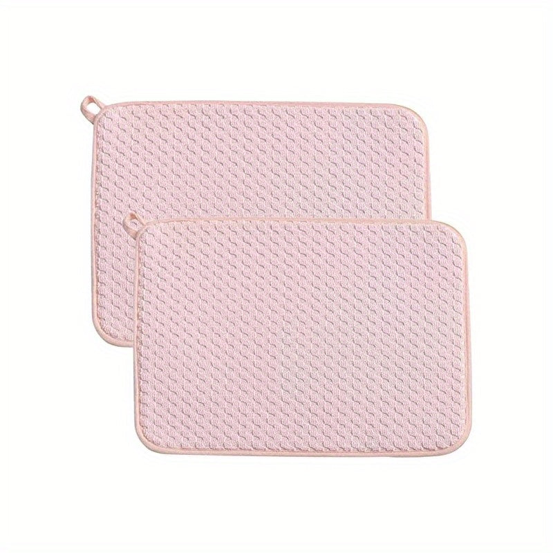 Kitchen Dish Drying Mat Absorbent Quick Drying Pad