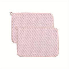 Kitchen Dish Drying Mat Absorbent Quick Drying Pad