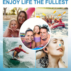 10pcs Mixed Silicone Swimming Nose Clips - Waterproof Nose Clips