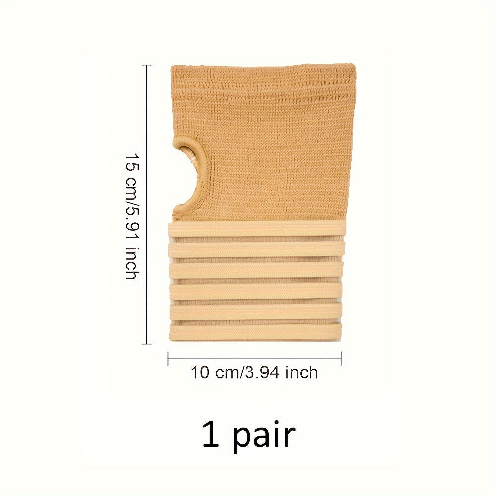 1pair Knitted Wrist Sleeves Sports Wrist Guards Palm Guards