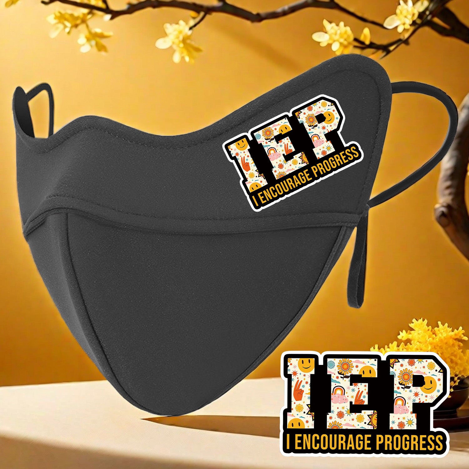 5D 5036 IEP I Encourage Progress Warm Mask