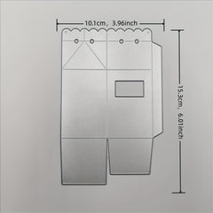 1pc Wedding Candy Box Metal Cutting Dies for DIY Cards