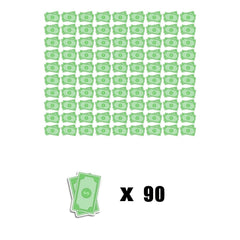 90pcs Money Tracker Dollar Planner Stickers for Friends