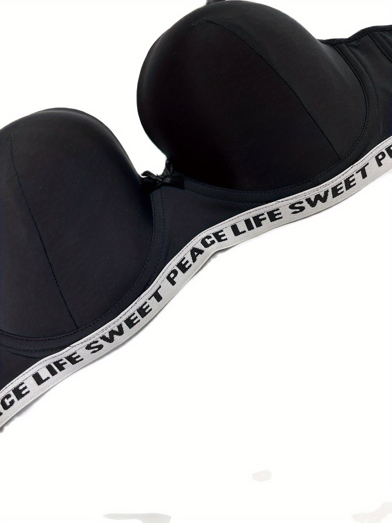 Women's Bra Full Coverage Medium Stretch Bow Decor