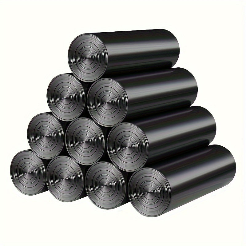 100 Pcs 5L Garbage Bags Trash Can Liners Strong Unscented