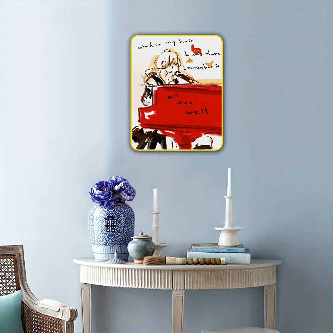 Famous Singer Pattern Decorative Picture With Frames