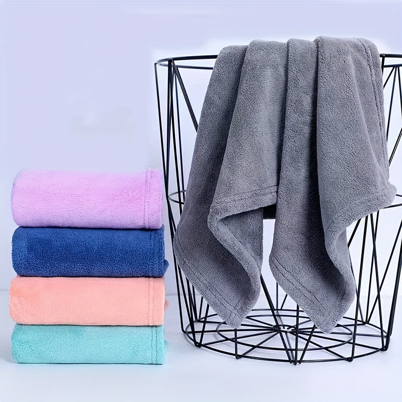 Thickened Coral Fleece Absorbent Wash Cloth Bathroom Soft Face Wash Cloth