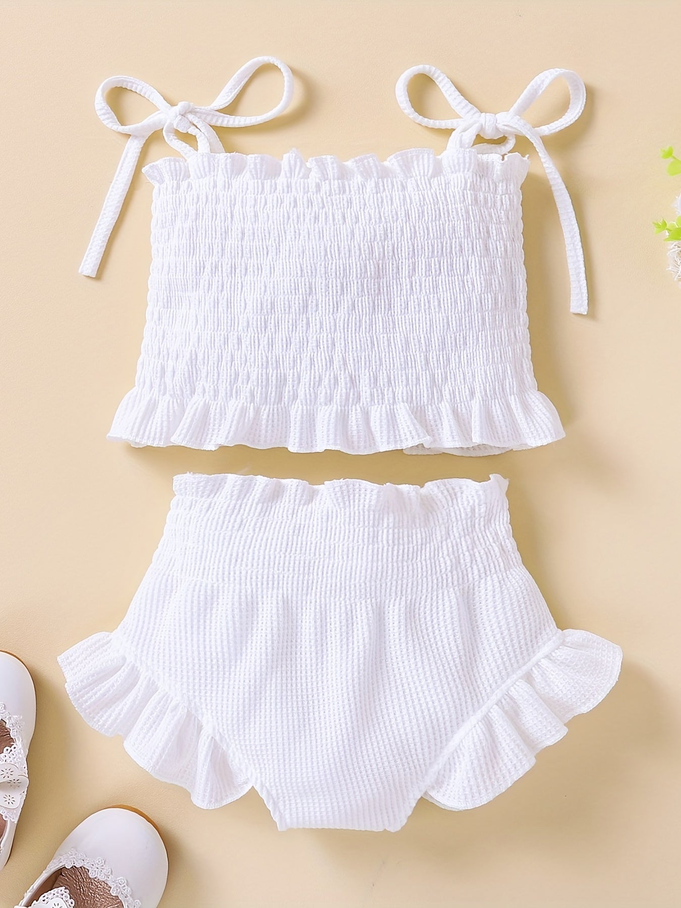 Baby Girls Camisole Top & Shorts Set