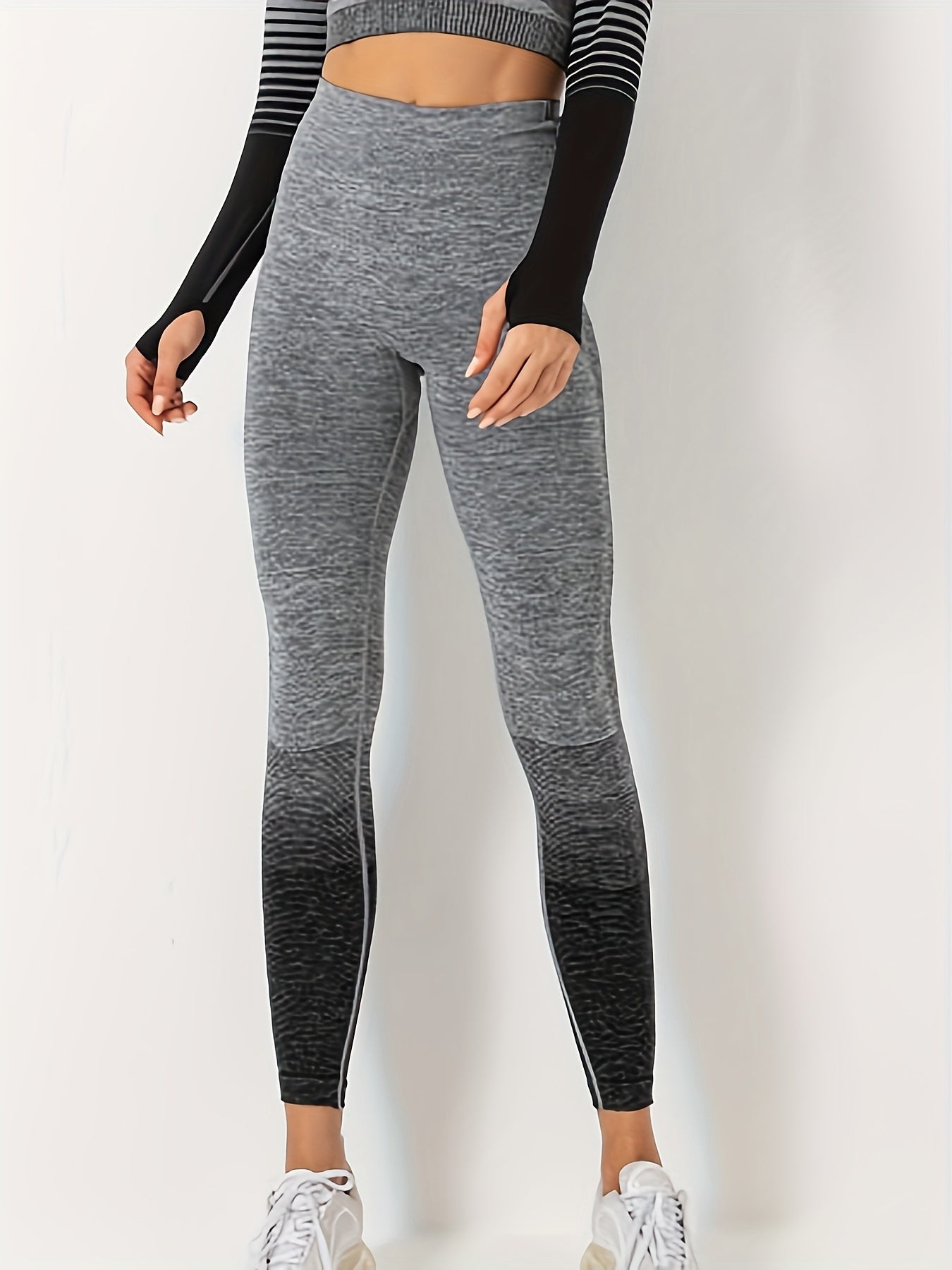 3 Pcs Pack Sexy Yoga Leggings Slim Fitted Fitness Pants Women's Activewear
