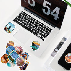 102 National Park Stickers Outdoor Adventure Waterproof Vinyl Travel Stickers