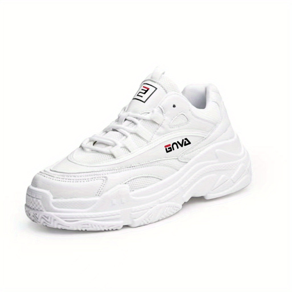Men's Breathable Chunky Sneakers - Jogging Gym Shoes