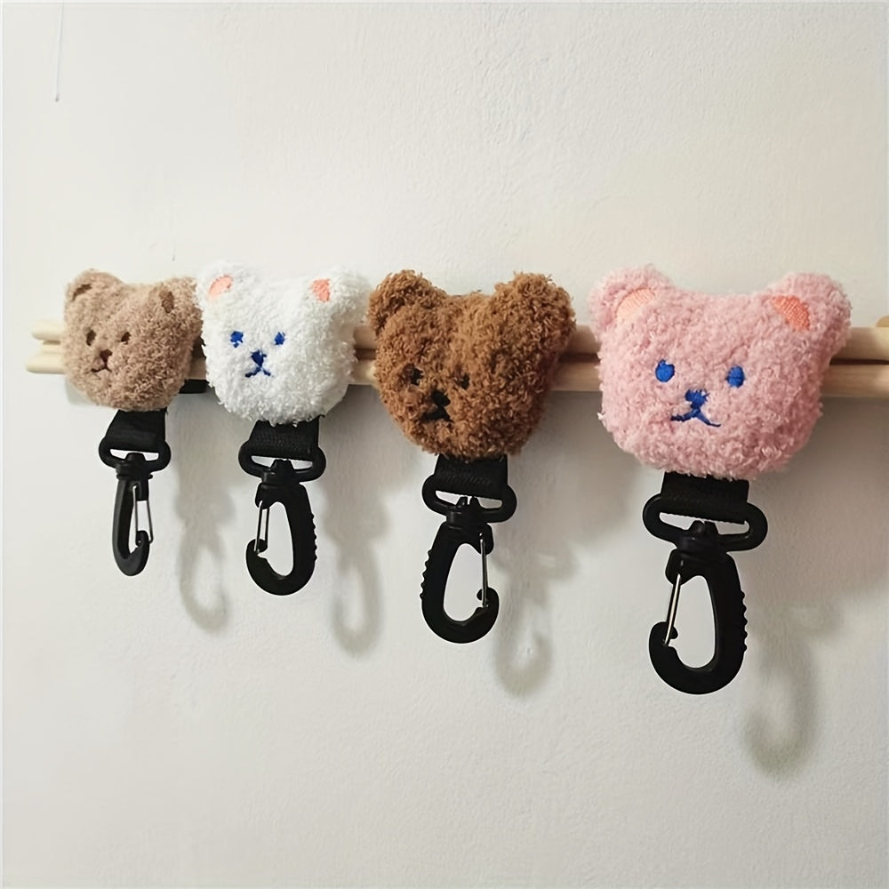 360 Degree Stroller Accessories Bear Pram Bag Hook