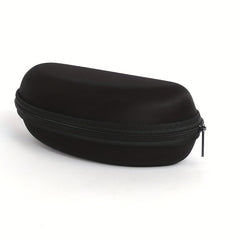 1pc Zipper Glasses Case Casual Decorative Glasses Case