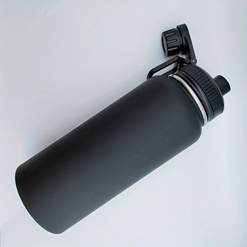 1000ml Leakproof Stainless Steel Water Bottle, Hot/Cold, Matte Finish