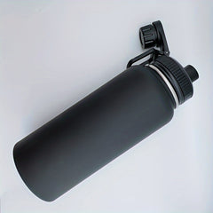 1000ml Leakproof Stainless Steel Water Bottle, Hot/Cold, Matte Finish