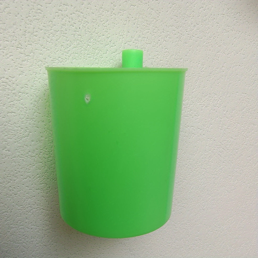 Plastic Bait Cup Fixed Feeder Cup With Clamp Fishing Tackle Accessories