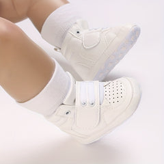 Baby Boys' Lightweight Non Slip Sneakers for Indoor Outdoor Walking