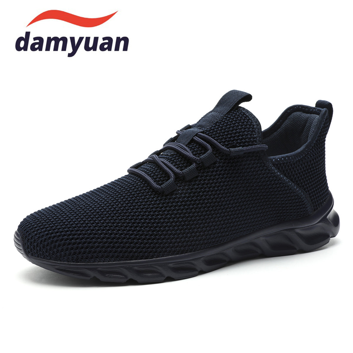 Men's Mesh Lace Up Running Sneakers Comfortable Breathable Casual Shoes