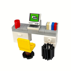 Building Blocks Toy Home Decoration Indoor Small Scene Office Desk