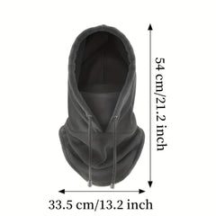 Plush Fleece Balaclava Hat for Winter Sports