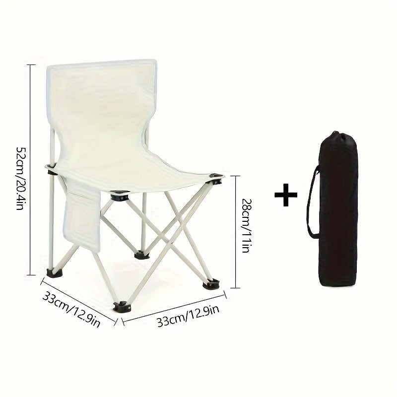 Portable Folding Camping Chair for Beach Fishing Hiking