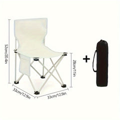 Portable Folding Camping Chair for Beach Fishing Hiking