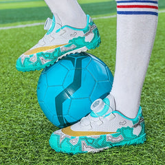 Girl's Rotating Buckle TF Soccer Cleats