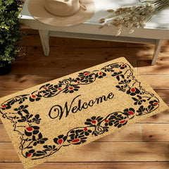 Durable Welcome Doormat Non slip Dirt Resistance Mat