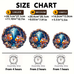 Clownfish World Jigsaw Puzzle - Vibrant Underwater Scene