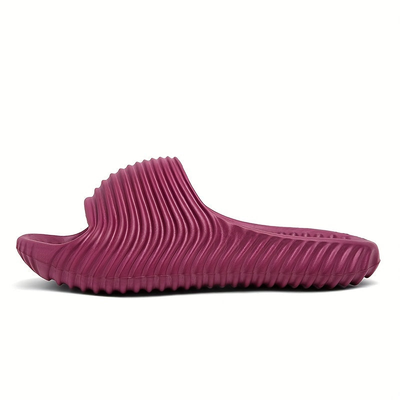 Men's Lightweight Non Slip Open Toe Quick Drying Slides