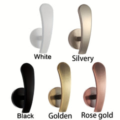 2pcs Metal Curtain Hooks & Holdbacks for Easy Drapery Hanging