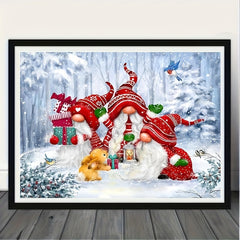 Santa Claus Animals Diamond Painting Kit 5D DIY Home Decor