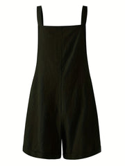 Casual Loose Wide Leg Romper Jumpsuit Women's Clothing