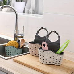 Double Layer Sink Rack Hanging Bag for Kitchen Storage