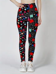 Geo Print Skinny Leggings Every Stretchy Leggings Women's