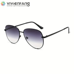 VIVIENFANG Classic Polarized Aviator Sunglasses 61mm UV400 Eye Protection