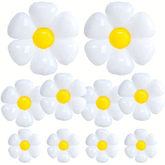 5pcs Daisy Sunflower Balloons Party Wedding Decoration