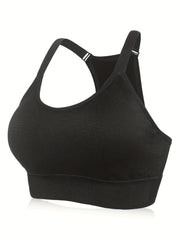 Sports Bra Women's Full Coverage Racer Back Seamless T-shirt Bra