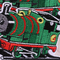 2pcs Embroidered Train Badges Iron On Patches Sew On Embroidered Applique