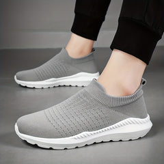 Men's Slip on Sock Sneakers Lightweight Breathable Walking Shoes